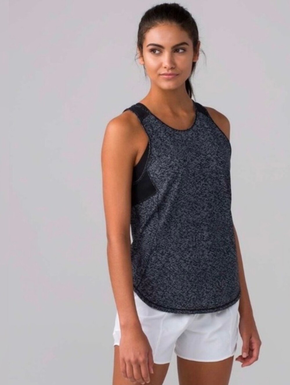 Lululemon Sculpt Tank II Breathable Lightweight Mesh Diffuse Starlight Sz 8_10